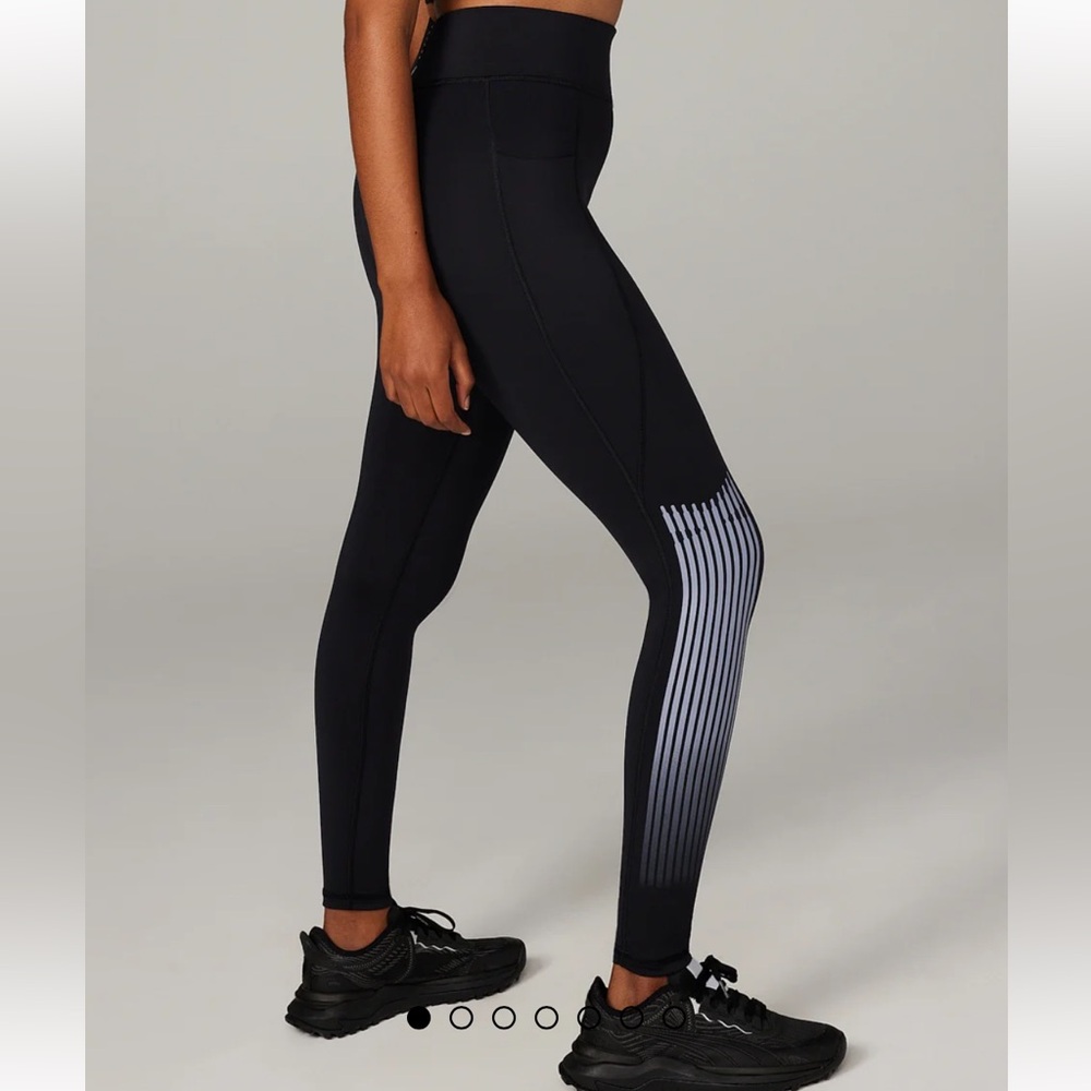 Savage X Fenty Sport Band-It High Waist Legging Black Caviar S NWT